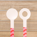 Summer Waves Bamboo Salad Servers