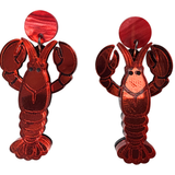 Iris Lobster Earrings