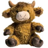 Curly Highland Cow - 18cm