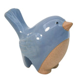 Bird Pot Hanger Blue