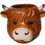 Highland Cow Planter