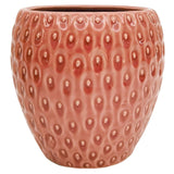 Strawberry Planter Pink 15cm