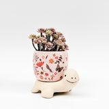 Turtle Small Planet - Pink & Sand - 12cm