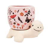 Turtle Small Planet - Pink & Sand - 12cm