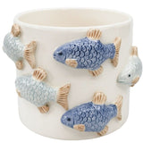 School of Fish Planter Blue 11cm