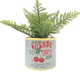 Cherry Taste Can Planter Sage 12cm