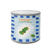 Cocktail Olives Can Planter Blue 10cm