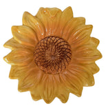 Sunflower Trinket Plate Yellow 13cm