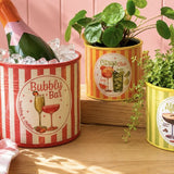 Spritz After Dark Planter Green 12cm