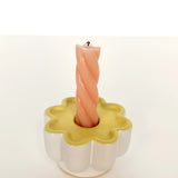 Groovy Flower Candle Holder