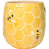 Bee Hive Planter Yellow