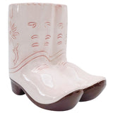Cowboy Boots Planter Pink 16cm