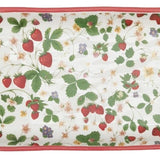 Strawberry Fields Platter Red & Green 36x15cm