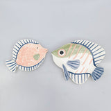 Reef Fish Trinket Dish Pink 20cm