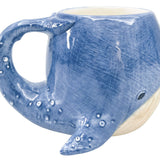 Reef Whale Mug Blue 11cm
