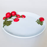 Tomato Plate Blue 26cm