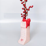 Girly Pop Phone Vase