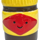 OZ Icon Vessel Black & Yellow 12cm