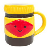OZ Icon Mug Black & Yellow 9cm