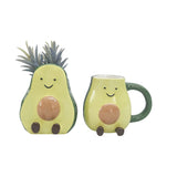 Aimee Avocado Friends Vessel Green 12cm