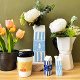 Milk Carton Salt & Pepper Shakers Blue