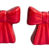 Bow Salt & Pepper - Red