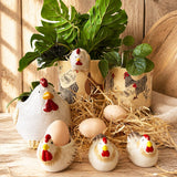 Chicken Egg Cup - White 6cm