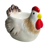 Chicken Egg Cup - White 6cm