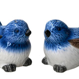 Blue Wren Salt & Pepper Shakers