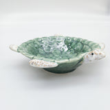 Reef Turtle Bowl Green 22cm