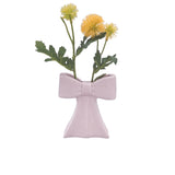 Bow Vase Pink 11cm