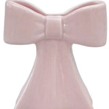 Bow Vase Pink 11cm
