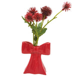 Bow Vase Red 11cm
