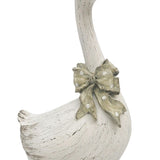 Goose Resin Ornament White Med 23cm