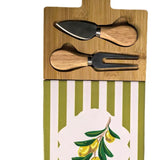 Olive La Dolce Vita - Cheeseboard Green 41cm