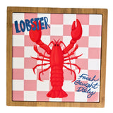Olive La Dolce Vita Trivet - Pink & Red 17cm