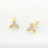 Ivy Stud Gold - Earrings