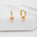 Emery Earring - Pink / Gold