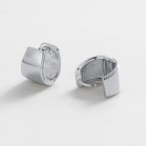 Riley Hoop - Earrings / Silver