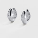 Riley Hoop - Earrings / Silver