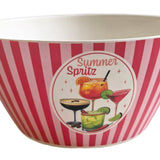Summer Spritz Salad Bowl Red & Pink 25cm