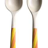 Summer Spritz Salad Servers Orange 25cm