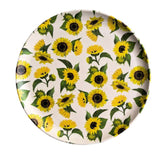 Sunflowers Plate Yellow - 23cm S/2