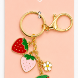 Strawberries Keyring Red - 12cm