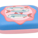 Sardines Mini Travel Case - Blue
