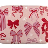 Bows Mini Travel Case - Pink