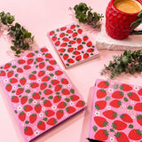 Strawberry A6 Notebook  Pink