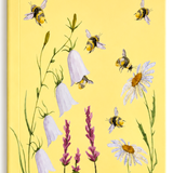 Bee Meadow A6 Notebook  Yellow