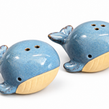 Whale Salt & Pepper Shakers / s2