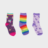 Winging It Kids Crew Socks Pack of 3